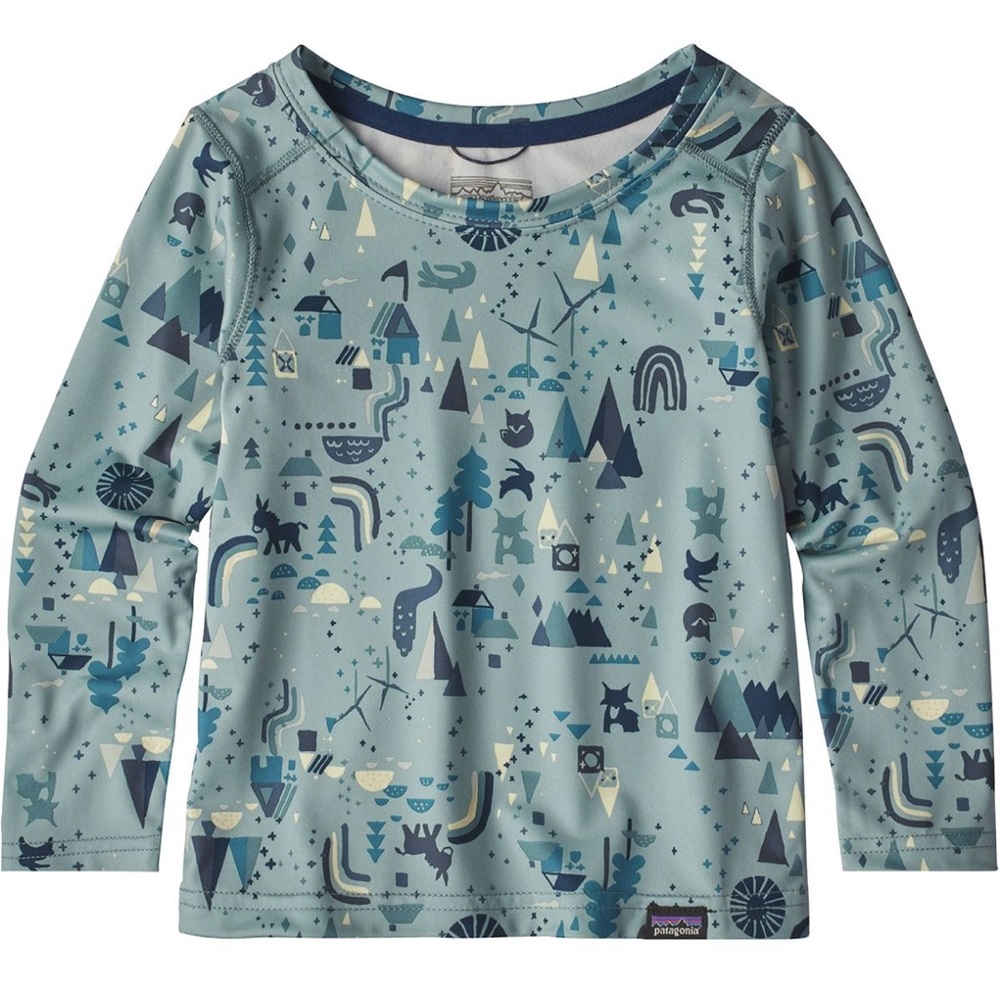Patagonia capilene midweight baselayer top Infant 12-18 months